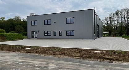 Neubau einer Lagerhalle in Steinheim
