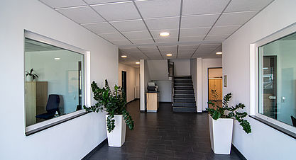Bürogebäude Eingangsbereich
