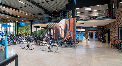 Fahrradhandel Ausstellung