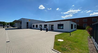 Neubau eines Bürogebäudes mit Lagerhalle in Lünen