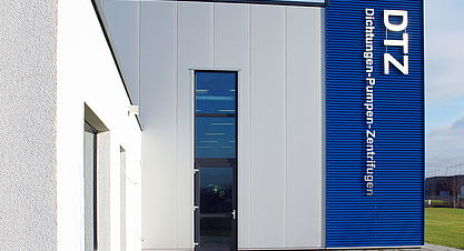 DTZ GmbH, Neubau einer Halle mit Bürogebäude